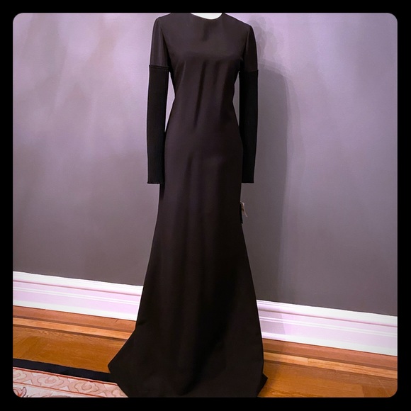 Vera Wang  black tie gown - Picture 2 of 7